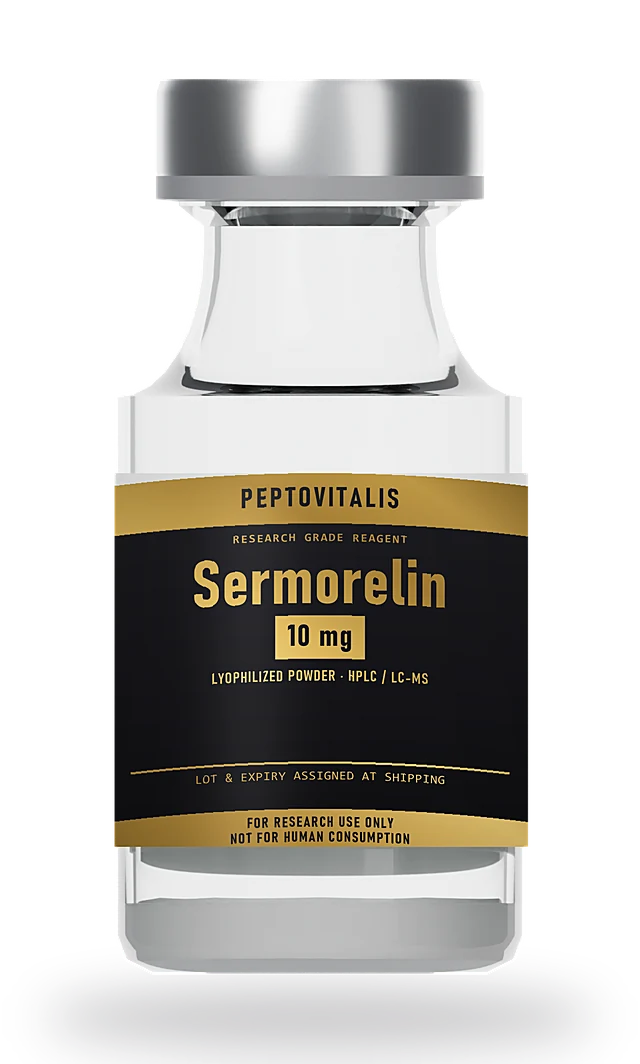 PEPTOVITALIS Sermorelin 10 mg vial